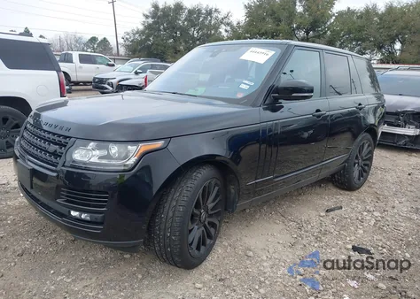 2017 Land Rover Range Rover 5.0L V8 Supercharged z USA, uszkodzony, nr VIN SALGS2FE5HA345899
